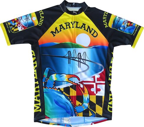 Free Spirit Wear Maryland Cycling Jersey in Saudi Arabia