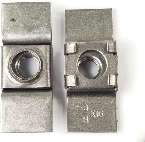 Retainer Weld Nuts - Plain Steel 1/4"-20 QTY 25 in Saudi Arabia