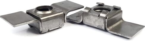 Retainer Weld Nuts - Plain Steel 1/4"-20 QTY 25 in Saudi Arabia