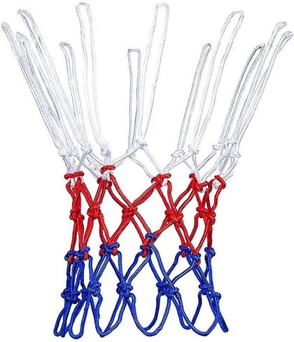 Aoneky Replacement Basketball Net Heavy Duty, 12 Loop Professional Net for Standard Hoop, All Weather UV Resistant Polyester Net for Indoor Outdoor Use, Easy Installation No Tools Needed in Saudi Arabia
