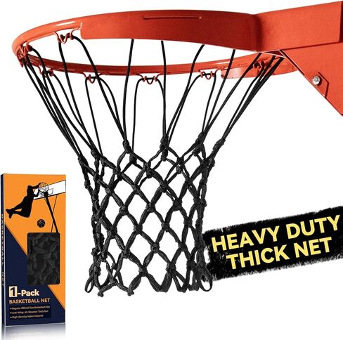 Premium Quality Professional Heavy Duty Basketball Net Replacement - All Weather Anti Whip,Fits Standard Indoor or Outdoor 12 Loops Rims12 Loops in Saudi Arabia