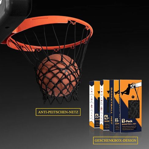 Premium Quality Professional Heavy Duty Basketball Net Replacement - All Weather Anti Whip,Fits Standard Indoor or Outdoor 12 Loops Rims12 Loops in Saudi Arabia