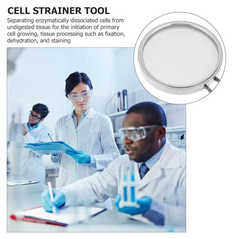 Stainless Steel Cell Strainer 200 Screen Laboratory Filter with Handle 304 Stainless Steel Test Sieve for Cell Filtration and Experiment Use in Saudi Arabia