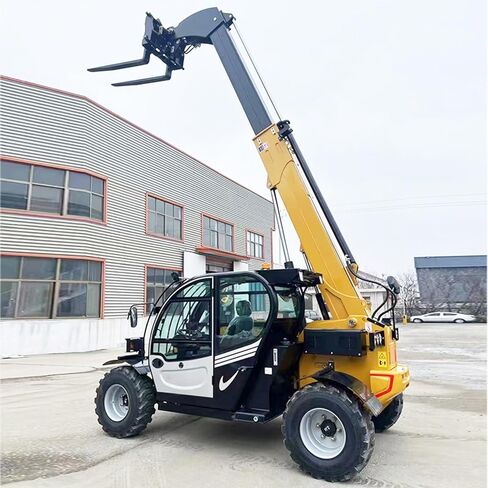 Telescopic Forklift Handler with Heavy-Duty 7m Adjustable Boom, Industrial Construction Telescopic Handler Forklift with Integrated Torque Limiter and Quick-Attach in Saudi Arabia