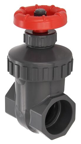 Spears PVC Gate Valve, Non-Rising Stem, Buna-N O-Ring, 2" Socket in Saudi Arabia