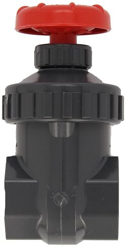 Spears PVC Gate Valve, Non-Rising Stem, Buna-N O-Ring, 2" Socket in Saudi Arabia