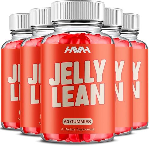 Jelly Lean Gummies، Jelly Lean الحد الأقصى من القوة الشاملة لدعم الصحة والعافية، ملحق صيغة دعم الصحة والعافية، JellyLean Keto ACV وملحق دعم إدارة الصحة العامة (5 عبوات - 300 علكة) in Kuwait