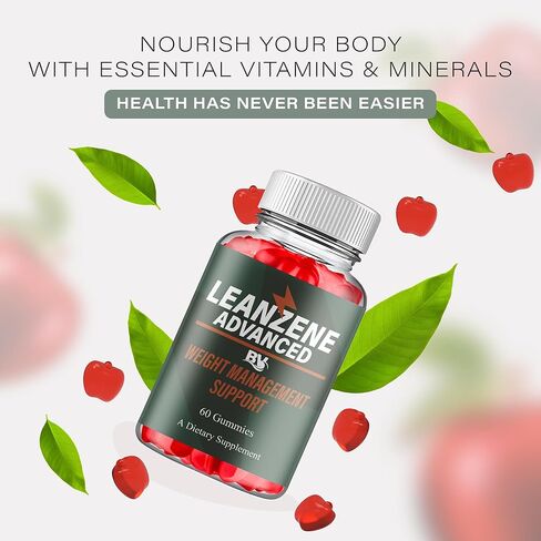 BLUE VIBE Leanzene Advanced Keto ACV Gummies، Lean Zene Advanced Natural Keto Wellness Support Formula Gummies، Leanzene Keto ACV وملحق دعم الصحة العامة (عبوة واحدة - 60 علكة) in Kuwait