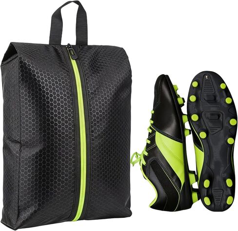 حقيبة أحذية مقاومة للرائحة، حقيبة أحذية مقاومة للرائحة للسفر مع الفحم المنشط مثالية لألعاب كرة القدم الرياضية والجولف والجيم والبيسبول (S1-43) in Kuwait