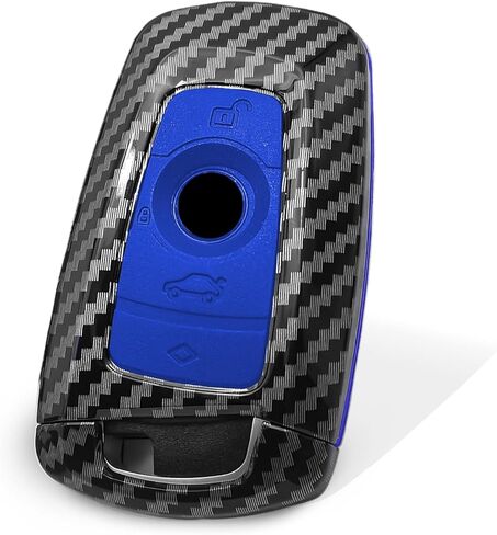for BMW 3/4 Buttons Key Fob Cover,Soft TPU Key Fob Cover Case Compatible with BMW 1 3 4 5 6 7 Series X1 X3 X4 M5 M6 GT3 GT5(Black) in Kuwait