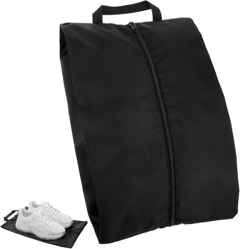 Shoe Bag Odor Smell Proof Shoe Bags Water-Resistant Travel Friendly Shoes Bag with Zipper Absorbing Foldable Water-Resistant Shoes Pouch for Men Women Gym Spikes Golf Baseball in Saudi Arabia