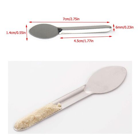 15 Pack Empty Capsule Filling Kit Mini Spoon Metal Medicine Spoon Shovel Scoop Micro Lab Spoons for Empty Capsules Filling Machine Kit Vegetarian Bundle Vegan Gelatin Capsule Pills Filler in Kuwait