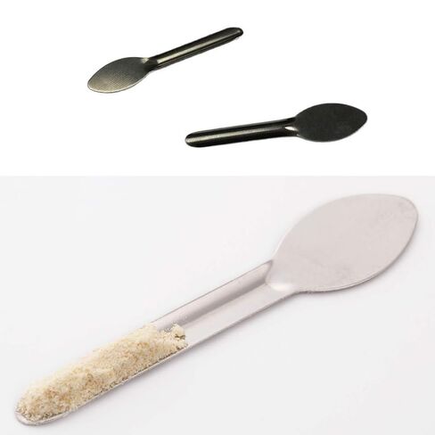 15 Pack Empty Capsule Filling Kit Mini Spoon Metal Medicine Spoon Shovel Scoop Micro Lab Spoons for Empty Capsules Filling Machine Kit Vegetarian Bundle Vegan Gelatin Capsule Pills Filler in Kuwait