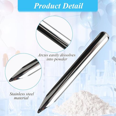 مجموعة ملاعق مختبر من الفولاذ المقاوم للصدأ مكونة من 12 قطعة، ومجارف مسحوق ملعقة معدنية للمختبر، ومجارف خرز قوية مزدوجة الأطراف وأدوات مختبرية للخلط وأخذ العينات وملء المساحيق (12 قطعة) in Kuwait