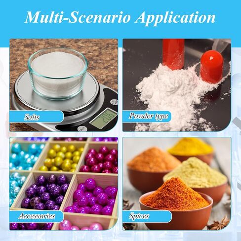 مجموعة ملاعق مختبر من الفولاذ المقاوم للصدأ مكونة من 12 قطعة، ومجارف مسحوق ملعقة معدنية للمختبر، ومجارف خرز قوية مزدوجة الأطراف وأدوات مختبرية للخلط وأخذ العينات وملء المساحيق (12 قطعة) in Kuwait