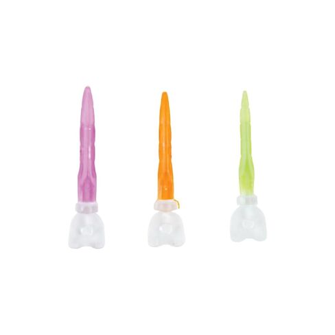 Dental Creations, Ltd. - Smart Dental Wedges - Smart Plastic Wedges with Hole - Pack of 50 (Orange, Medium) in Kuwait