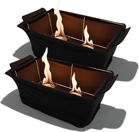 Alpha Living Chafer Wind Guard 6-Pack - مانع الرياح لرف أطباق الغضب القابل للتصرف مقاس 20 × 12 × 6.5 بوصة - رفوف أطباق من القماش المتين غطاء الرياح - عرض بوفيه لمستلزمات تقديم الطعام قابلة لإعادة الاستخدام وسهلة الاستخدام in Kuwait