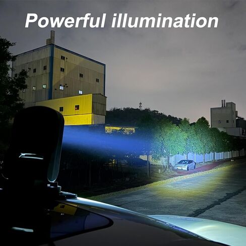 أضواء كاشفة للتحكم عن بعد للشاحنة، ضوء بحث LED يدور 360 درجة، إرجاع تلقائي قابل للطي، ضوء بقعة بحرية لاسلكي للقوارب على الطرق الوعرة SUV، 12 فولت 24 فولت in Saudi Arabia