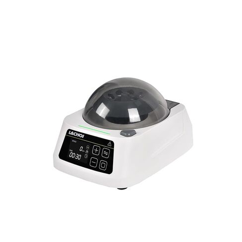 جهاز طرد مركزي صغير LCD 1000-10000 دورة في الدقيقة 5600 × جم RCF لآلة الطرد المركزي للأنابيب الدقيقة صغير مع دوارين لأنابيب 8 × 0.2/0.5/1.5/2 مل وشرائط PCR 2 × 8 × 0.2 مل in Kuwait