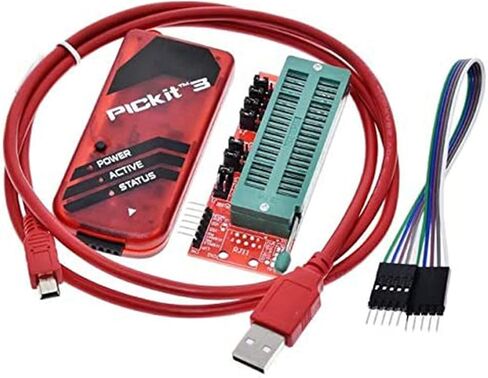 PICKIT3 Programmer + PIC ICD2 PIC Kit 2/3 Programming Adapter Universal Programmer Seat FZ0508, 500203896 in Saudi Arabia