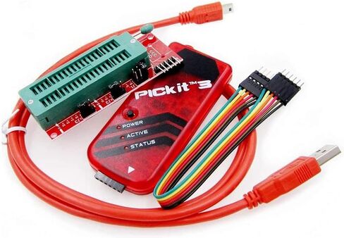 PICKIT3 Programmer + PIC ICD2 PIC Kit 2/3 Programming Adapter Universal Programmer Seat FZ0508, 500203896 in Saudi Arabia