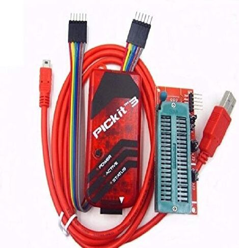 PICKIT3 Programmer + PIC ICD2 PIC Kit 2/3 Programming Adapter Universal Programmer Seat FZ0508, 500203896 in Saudi Arabia
