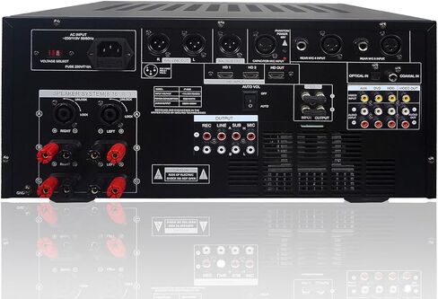 IDOLmain IP-5900 Professional 6000W Karaoke Mixing Amplifier/w Echo & Delay Control, Optical/HDMI Inputs New in Saudi Arabia