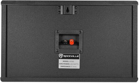 Rockville Karaoke System Bundle: (2) KPS80 8" 3-Way 800-Watt Peak Karaoke/Pro Speakers with RPW20 Pair Adjustable Wall Mount Brackets, (2) RVSSA1 Universal 35mm Tripod Adapter Brackets, 5-Items in Saudi Arabia
