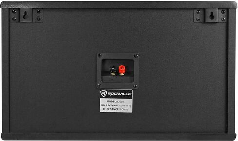 Rockville KPS10 Bundle: (2) 10-in 1200-Watt 3-Way Karaoke Speakers, Wall Brackets, MDF Enclosure, RPW20 Adjustable Wall Mount Brackets, RVSSA1 35mm Speaker Pole Adapter Bracket, 4-Items in Saudi Arabia