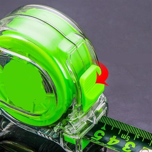 Tape Measures Self Locking Fluorescent Steel Tape Measure High-Precision Thickened Meter Gauge Distance Tool in Saudi Arabia