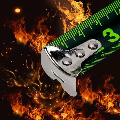 Tape Measures Self Locking Fluorescent Steel Tape Measure High-Precision Thickened Meter Gauge Distance Tool in Saudi Arabia