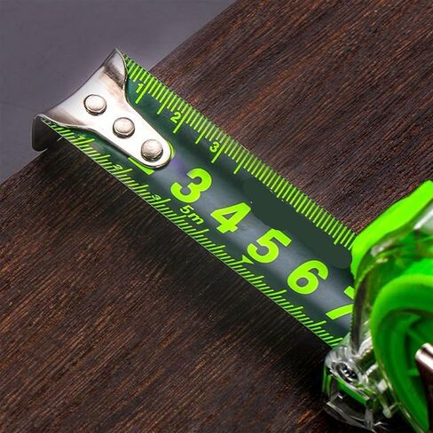 Tape Measures Self Locking Fluorescent Steel Tape Measure High-Precision Thickened Meter Gauge Distance Tool in Saudi Arabia
