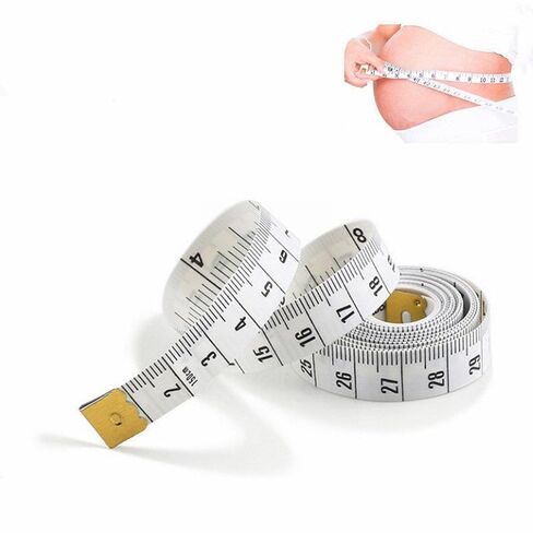 Tape Measures Body Waist Measuring Ruler Sewing Tailor Tape Measure Centimeter Meter DIY in Saudi Arabia