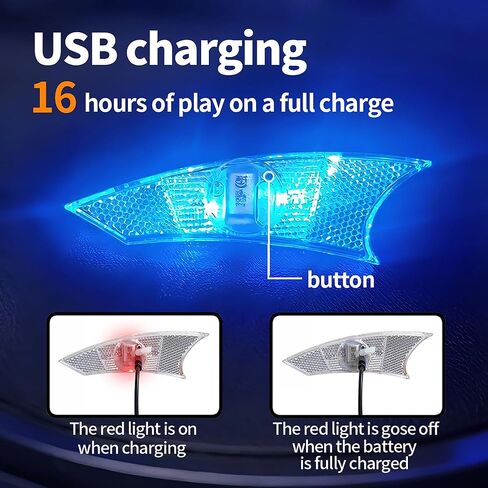 Bike Wheel Lights Rechargeable 2pack,Bike Spoke Light Weatherproof, Adults Kids Bicycle Lights for Wheels,Motion Sensor in Saudi Arabia