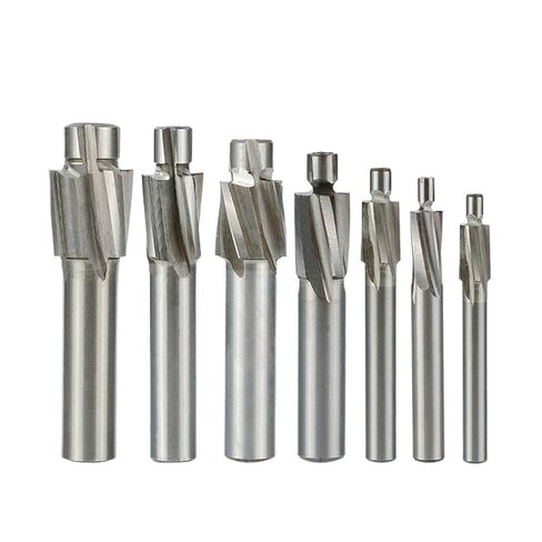 قاطعة ذات تجويف كاونتر 4 مطحنة نهاية ذات تجويف كاونتر M3-M16 أداة شق قاطعة الطحن قاطعة نهاية المطاحن (12.4 × 20 × 12 × 40 × 20 × 83) in Kuwait