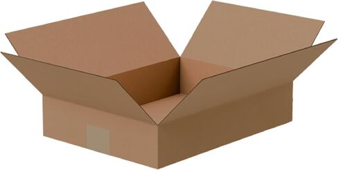 The Boxery 24"x24"x6" Corrugated Shipping Boxes, ECT 32 – Heavy Duty Cardboard Box for Packing, Mailing & Storage (5 Pack) in Kuwait