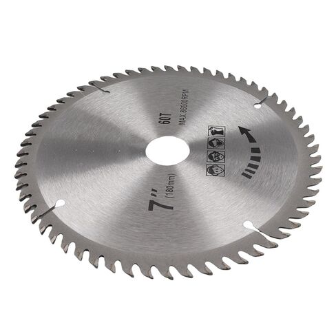 منشار دائري Fafeicy 7x60T، تصميم أسنان بديلة للقطع السلس السريع، مع فتحات تبريد إسكات، مادة كربيد عالية القوة للأعمال الخشبية وإنتاج الحرف اليدوية in Kuwait