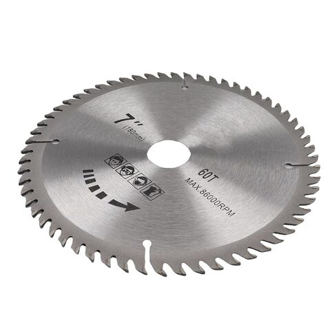 منشار دائري Fafeicy 7x60T، تصميم أسنان بديلة للقطع السلس السريع، مع فتحات تبريد إسكات، مادة كربيد عالية القوة للأعمال الخشبية وإنتاج الحرف اليدوية in Kuwait