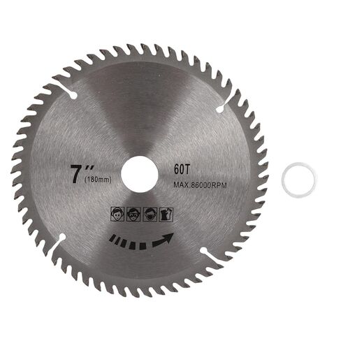 منشار دائري Fafeicy 7x60T، تصميم أسنان بديلة للقطع السلس السريع، مع فتحات تبريد إسكات، مادة كربيد عالية القوة للأعمال الخشبية وإنتاج الحرف اليدوية in Kuwait