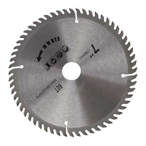 منشار دائري Fafeicy 7x60T، تصميم أسنان بديلة للقطع السلس السريع، مع فتحات تبريد إسكات، مادة كربيد عالية القوة للأعمال الخشبية وإنتاج الحرف اليدوية in Kuwait