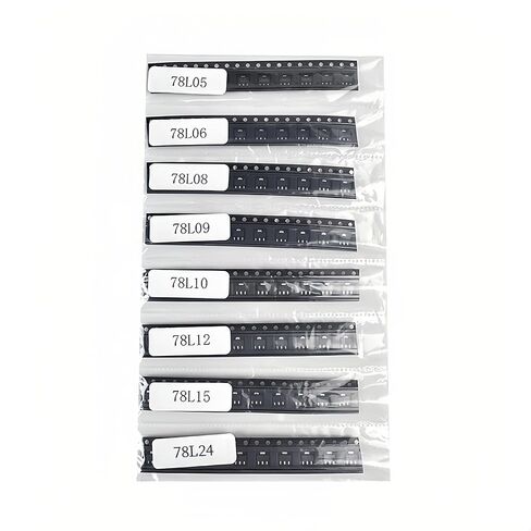 80PCS 8Values 78L05 78L06 78L08 78L09 78L10 78L12 78L15 78L24 SMD Voltage Regulator Transistors Kits in Kuwait