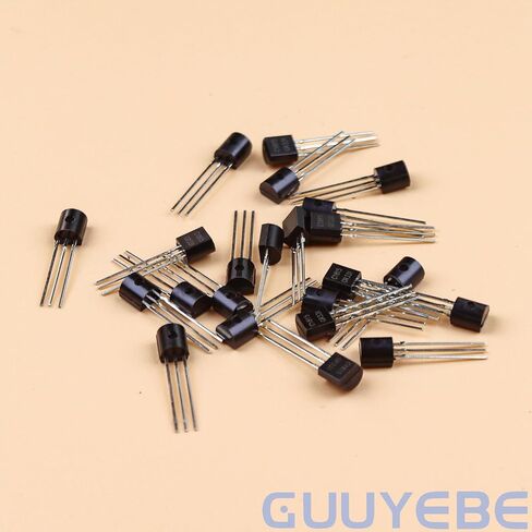 800PCS 32 Values 2N2222 BC547 2N3904 2N3906 BC337 S8550 BC327 S8050 BC557 BC548 BC549 2N5551 2N2907 2N5401 2N4401 BC546 2N4403 BC338 NPN PNP BJT Transistors Kit TO-92 Semiconductor Components in Saudi Arabia