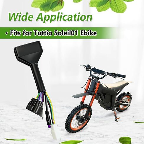 Ebike Controller Main Line Wire Harness Assembly Fit for Tuttio Soleil01 Ebike, Compatible with M Button Display, Electric Bicycle Controller Cable Replacement in Saudi Arabia