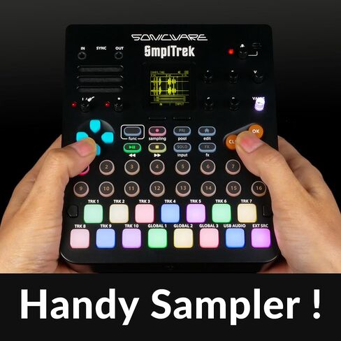 Sonicware SmplTrek [جهاز أخذ عينات الإنتاج المحمول] - حزمة خاصة مع حافظة in Kuwait