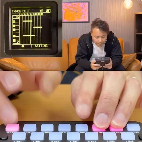 Sonicware SmplTrek [جهاز أخذ عينات الإنتاج المحمول] - حزمة خاصة مع حافظة in Kuwait