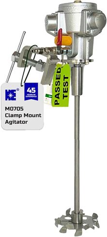 COSMOSTAR 5 Gallon Pneumatic Agitator Clamp Mount Tank Barrel Drum Mixer | Pneumatic Bracket Mixer, Paint Stirring Machine Bracket Air Agitator Paint Mix Tool, Paint Agitator, Paint Mixing Machine in Saudi Arabia