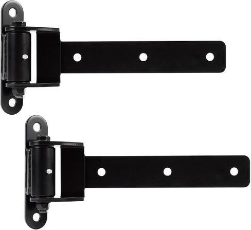 مسمار شديد التحمل على اللحام على محمل أسطواني مكرنك بمفصلات حزام مقاس 13 بوصة لبوابة سياج معدني خشبي ثقيل كبير وباب جراج يصل إلى 1100 رطل، حجم كبير بمفصلة تشحيم دوران 180 درجة (عبوتان) in Kuwait