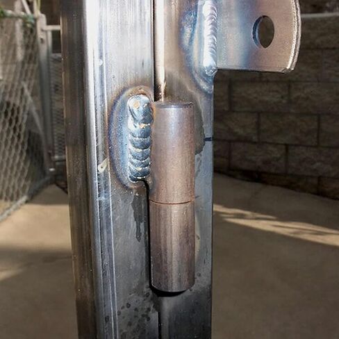 4 PCS - 3" Weldable Barrel Hinges – 3 Inch x ¾ Inch – Heavy Duty Steel – Weld On Bullet Door Hinges – Detachable Hinges – ½" Pin Bearing - Metal Swing Doors, Gates, Windows, Door Hinge in Saudi Arabia