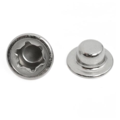yukata Silver 5/16inch Spring Steel Axle Cap nut Push on pushnut caps Push Nuts Washer Caps for Handtrucks Lawn Vehicles and Rolling Boxes 8PCS (5/16inch) in Saudi Arabia