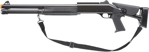 DE M3 Pump Action Multi Shot Airsoft Shotgun مع مخزون قابل للسحب in Saudi Arabia